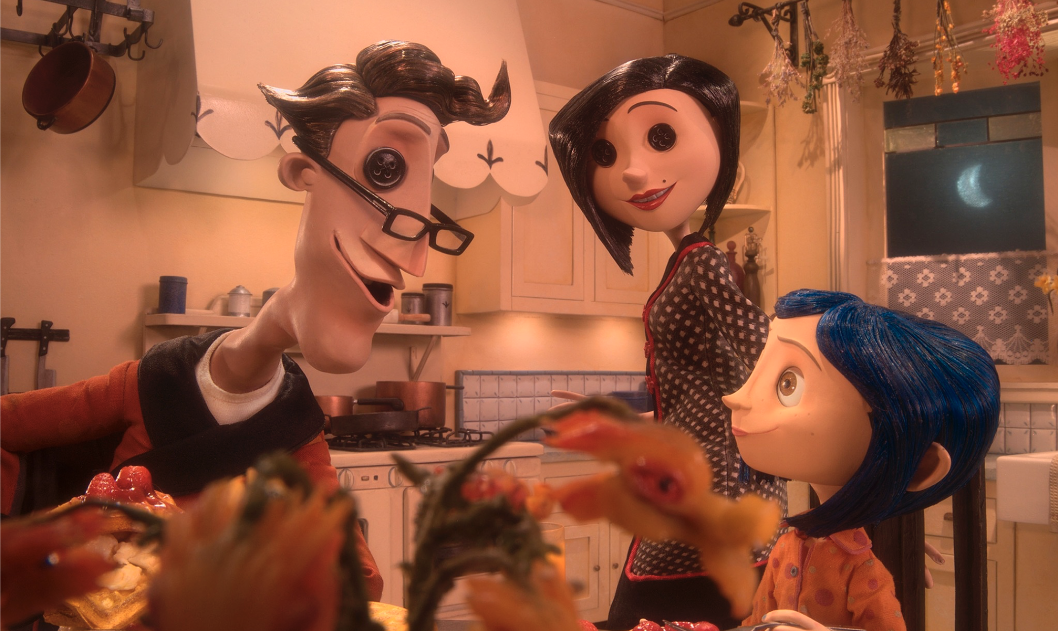 Coraline discovering the Other World